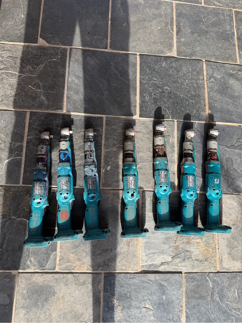 Makita Torque Nutrunner 1/4” Nut Runner BFL400F 14.4 V Lot Of 7 Tools Only
